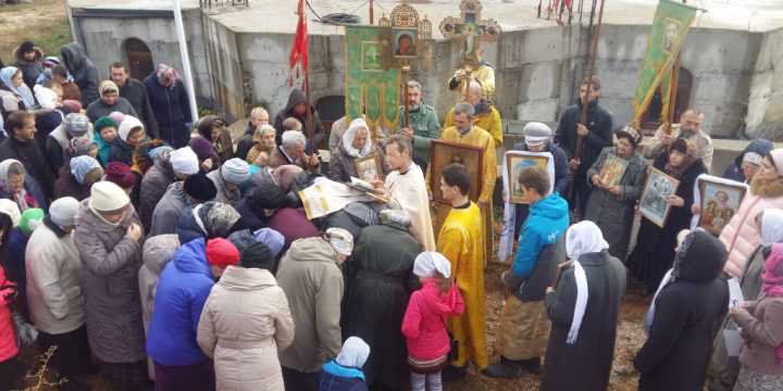 Поздравление с 20 летним юбилеем храма Рождества Христова поселка Молодежное.
